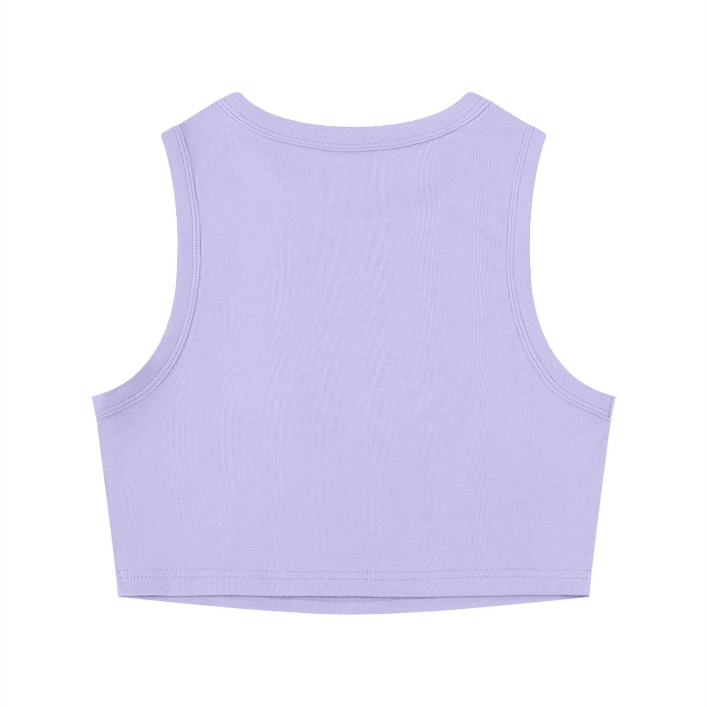 Hot Girls Ride a Cowboy crop tank top shown in natural light