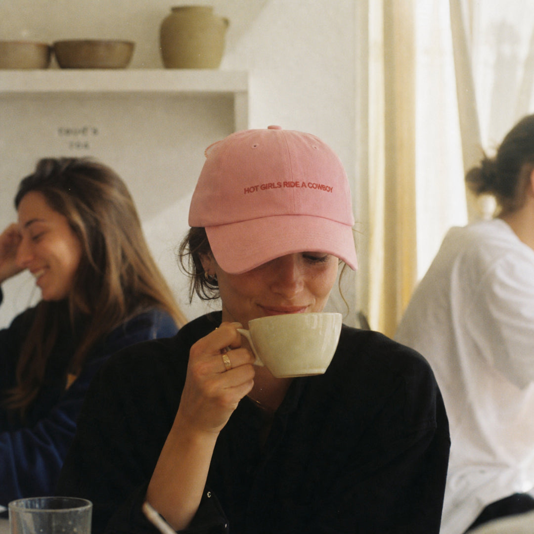 Hot Girls Call Dean — Embroidered Dad Cap